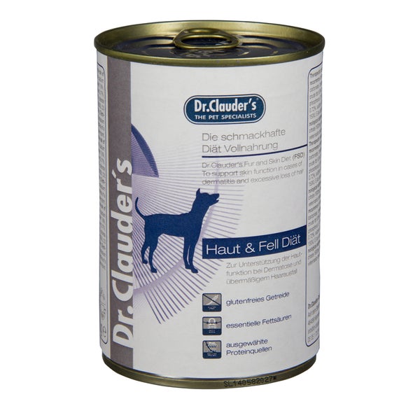 Dr. Clauder's Diät Hund FSD Haut&Felldiät 2,4 kg
