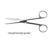 megro chirurgische Schere - gebogen / stumpf/ stumpf 1.0 St