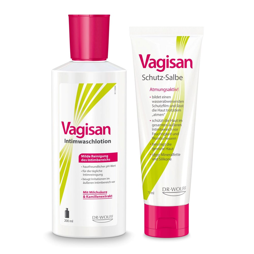 Vagisan Intimwaschlotion & Schutz-Salbe 200 ml