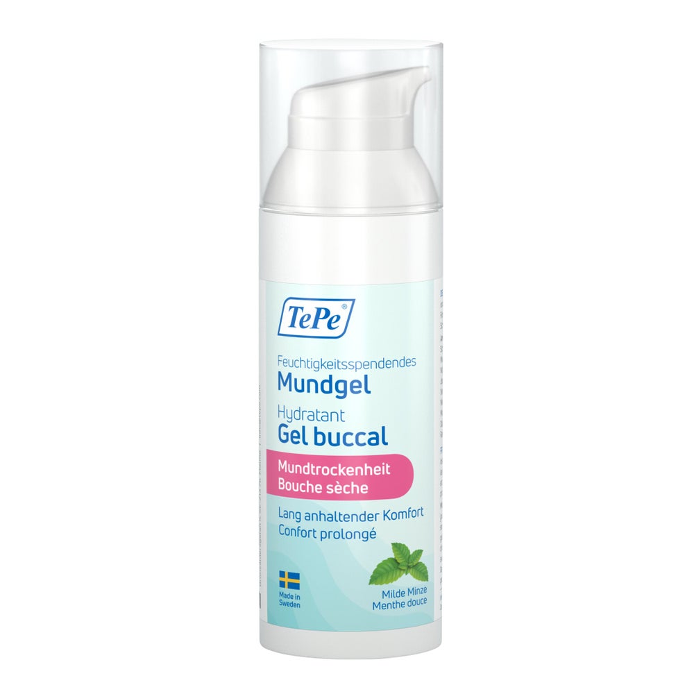 TePe gel buccal hydratant menthe fl 50 ml