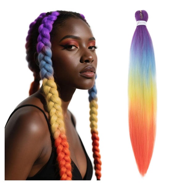 Braids Häkel Box Twist 66 CM (Pack of 1) Violett bis Blaugel 1 St