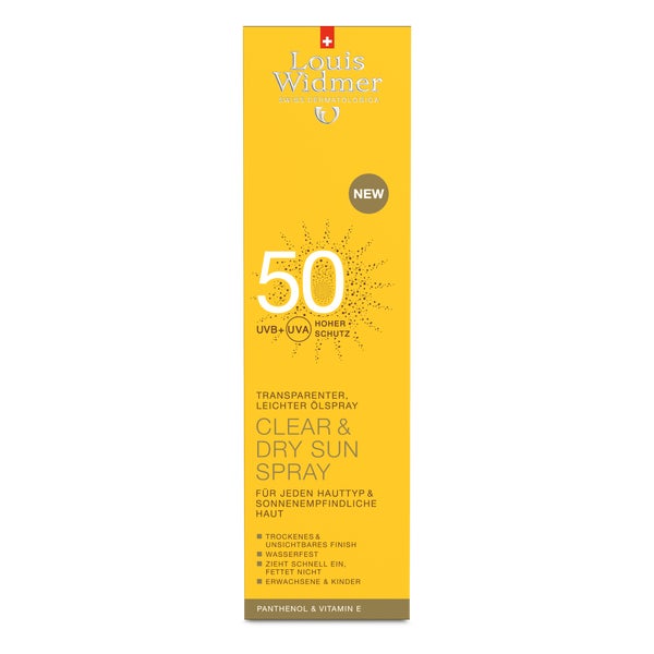Clear & Dry Sun Spray 50 200 ml