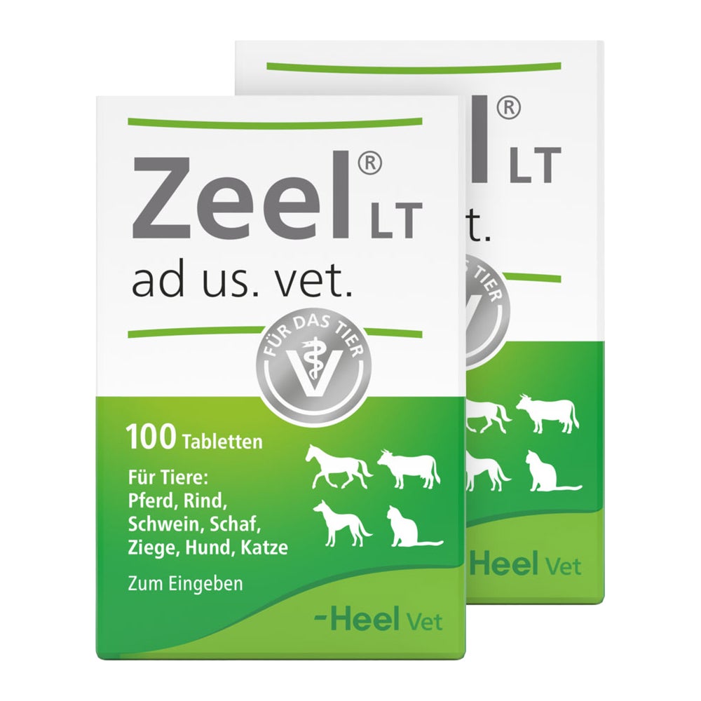 Produktabbildung: Zeel® LT ad us. vet. Tabletten Doppelpack 2X100 St