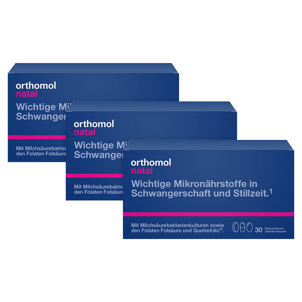 orthomol natal Tabletten 3X30 St