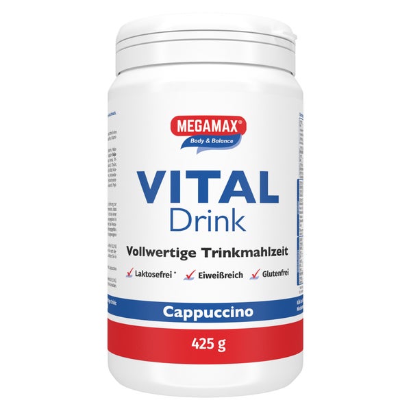 MEGAMAX® Vital Drink Cappuccino 425 g