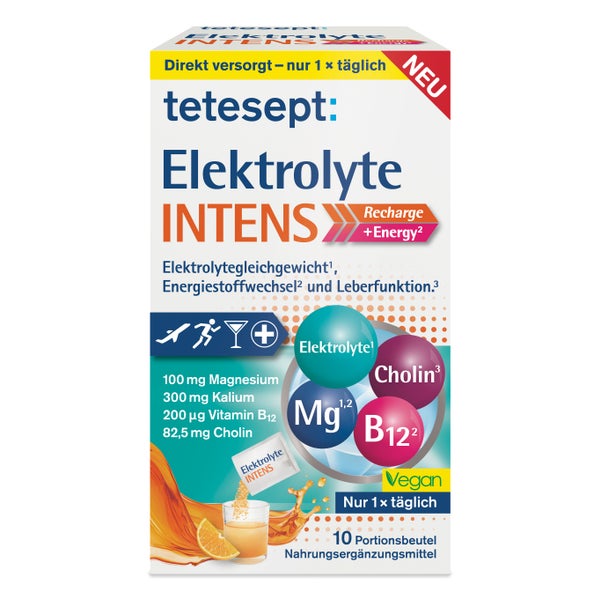 tetesept Elektrolyte Intens | Recharge & Energy 75 g