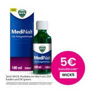 Produktabbildung: WICK MediNait Anisgeschmack 180 ml