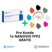 Safecare 3in1 Antigen Test + 1 Stk Gratis Nanovio FFP2 10 St
