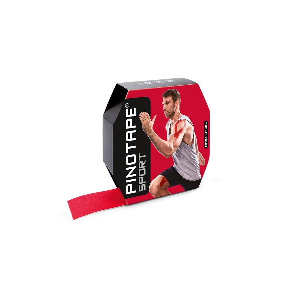 Pinotape Sport Kinesiologie Tape Rot 5 cm x 31 m 31 m