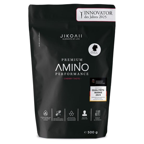 Jikoaii Premium Aminosäure Pulver Kirsche 500 g