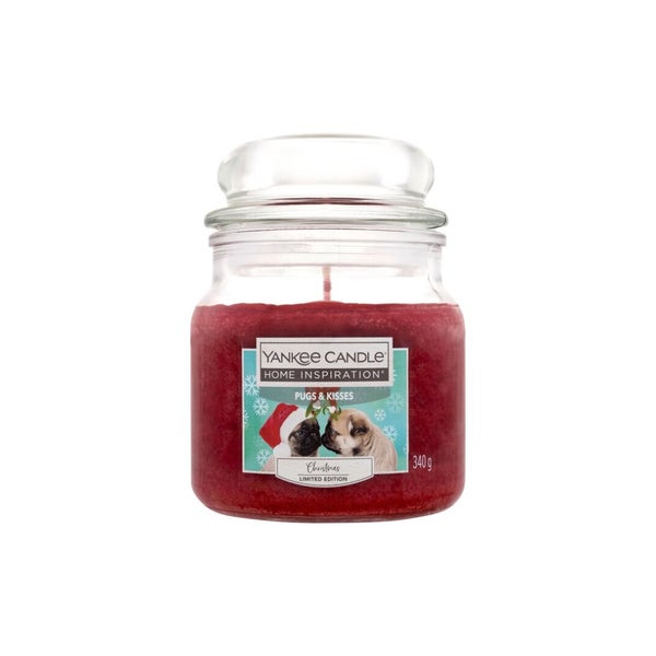 Duftkerze Home Inspiration medium Möpse & Küsse 340 g 1,03 kg