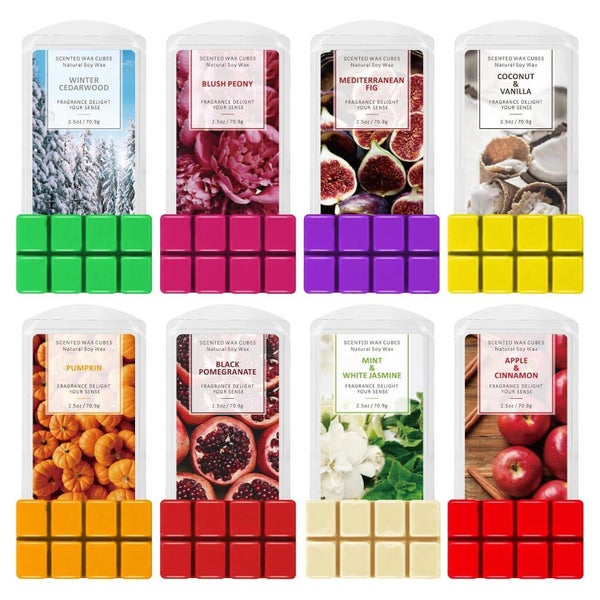 Duftwachswürfel Törtchen Sojawachs Wax Melts Raumdüfte 8er P 1 St