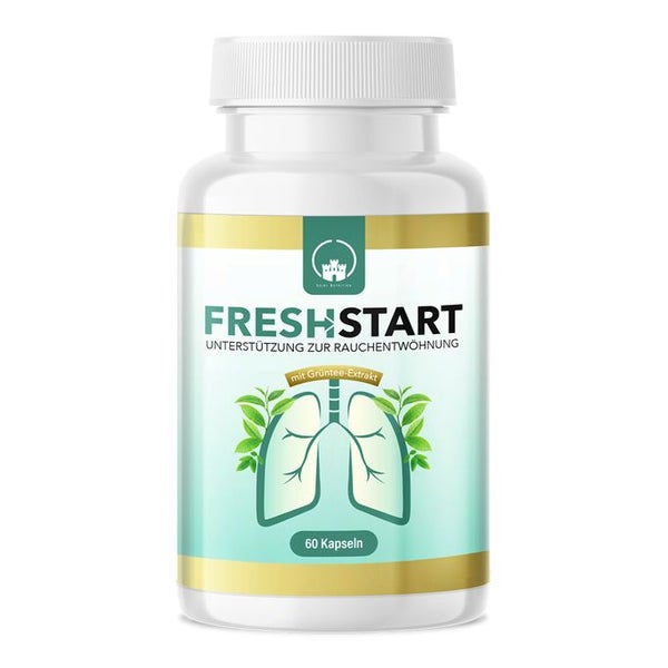 Saint Nutrition® FreshStart | Begleiter bei Rauchentwöhnung | ohne Nikotin 60 St