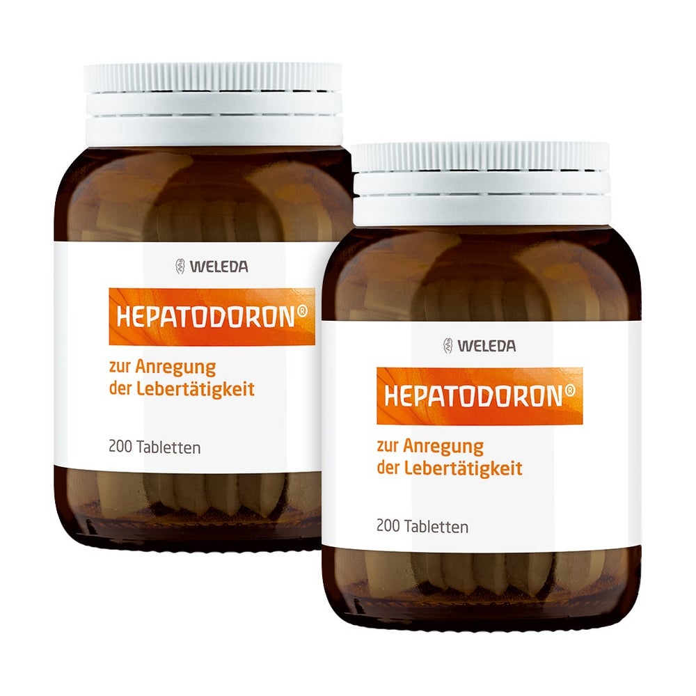 Doppelpack Hepatodoron Tabletten 2X200 St