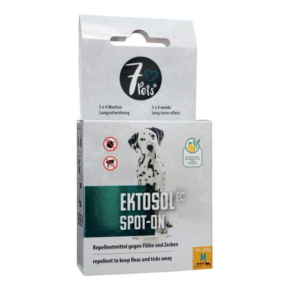 7Pets Ektosol EC Spot-On für Hunde, M - 3x 2,2 ml 1 St
