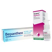 Produktabbildung: Bepanthen WuHeilsalb+Vividrin Azel NSP 1 Set