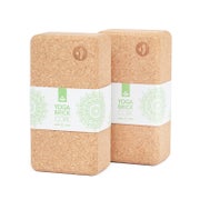 bodhi 2er Set Yogaklotz Kork XL 1 St
