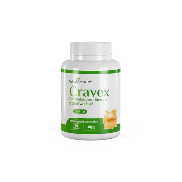 VitaSanum® Cravex – Für Blutzucker, Energie &amp; Stoffwechs  St
