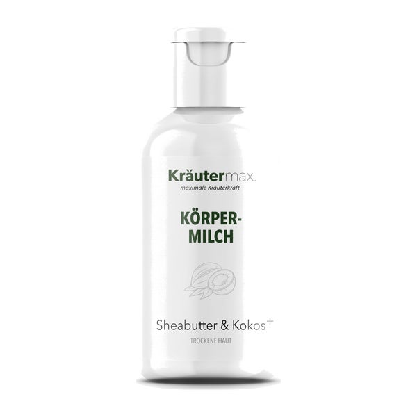 Kräutermax Körpermilch Sheabutter & Kokos+ 250 ml