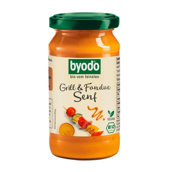 BYODO Grill & Fondue Senf Bio 200 ml