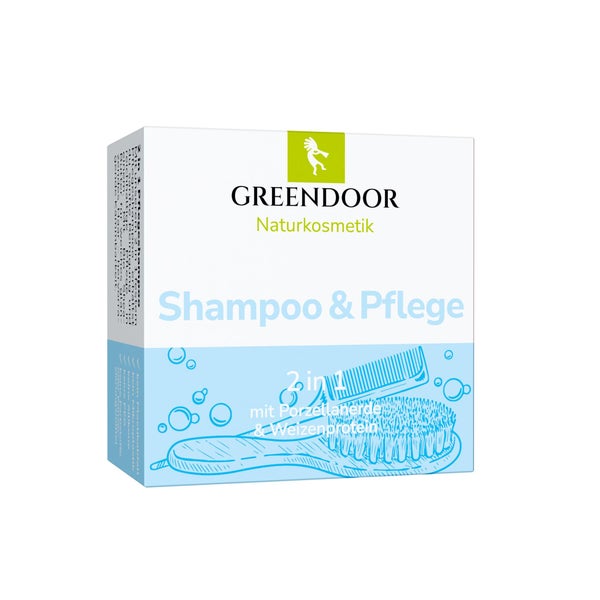 GREENDOOR 2 in 1 Shampoo und Pflege 75 g
