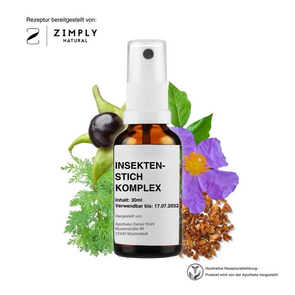 Zimply Natural INSTEKTENSTICH KOMPLEX - Pflanzbasierte Rezeptur 30 ml