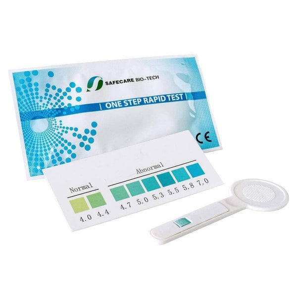 One+Step pH vaginaler Teststreifen - Selbsttest zur Bestimmung des vaginalen pH-Wertes 5 St