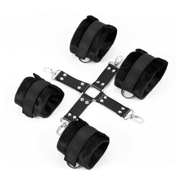 Gratiana - Fur Hogtie Restraints Set 1 St