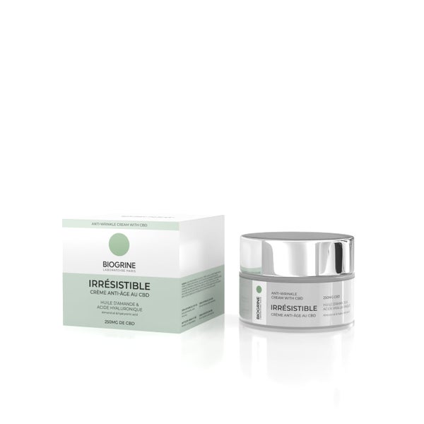 BIOGRINE „IRRESISTIBLE“ CBD-ANTI-AGING-CREME  HYALURONSÄURE 50 ml