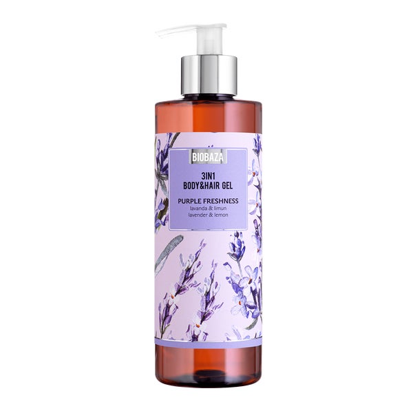 Melem Purple Freshness 3-in-1 Dusch- und Haarwaschgel 400 ml