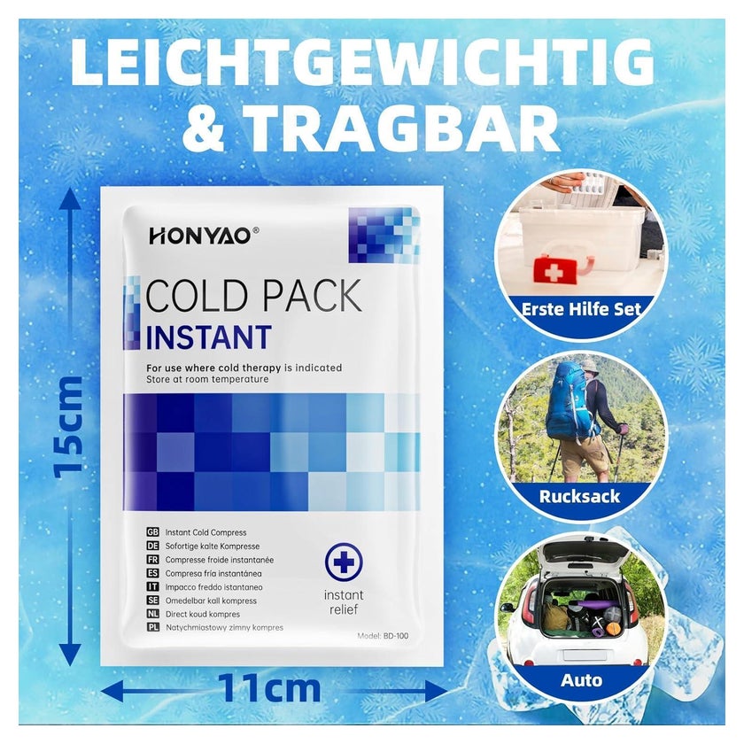 Sofortkalte Kompresse Einmal Kuhlpads zum Knicken 1 St online kaufen