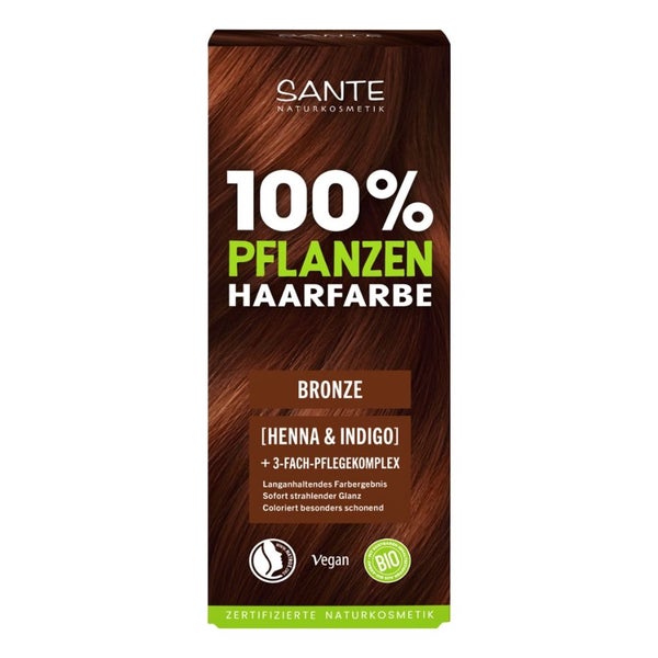SANTE Pflanzenhaarfarbe 3-Fach Pflege BRONZE 03 Bio