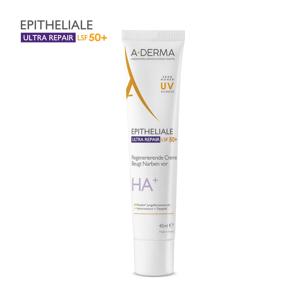 A-derma Epitheliale Ultra Repair Creme Lsf 50+ 40 ml