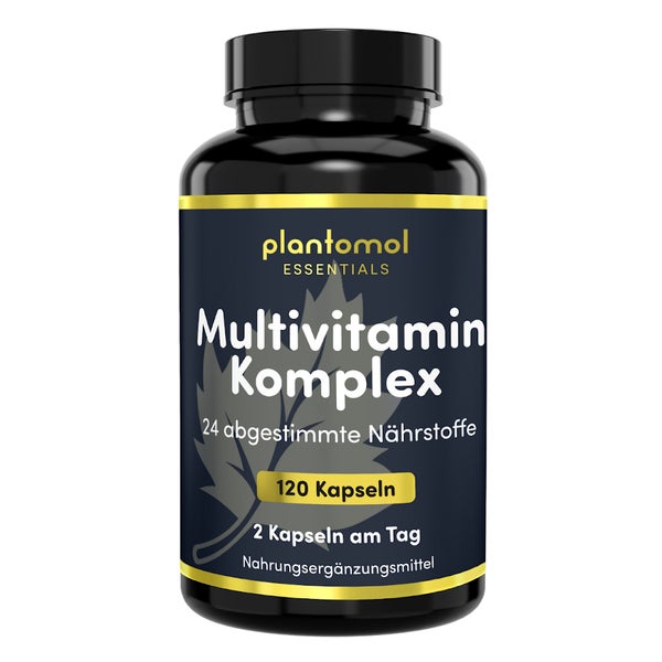 plantomol® - Multivitamin Kapseln - 24 Vitamine & Mineralien