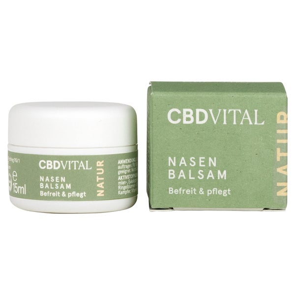 CBD VITAL Nasenbalsam mit Thymian für eine freie Nase 15 ml