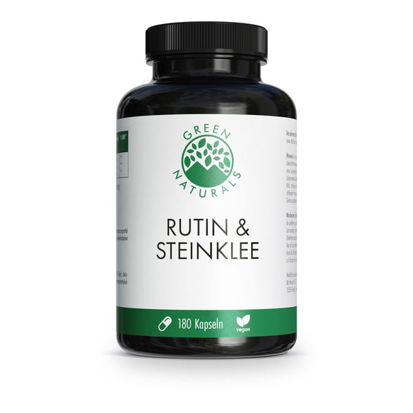 Green Naturals Rutin & Steinklee 500 Mg Vegan 180 St