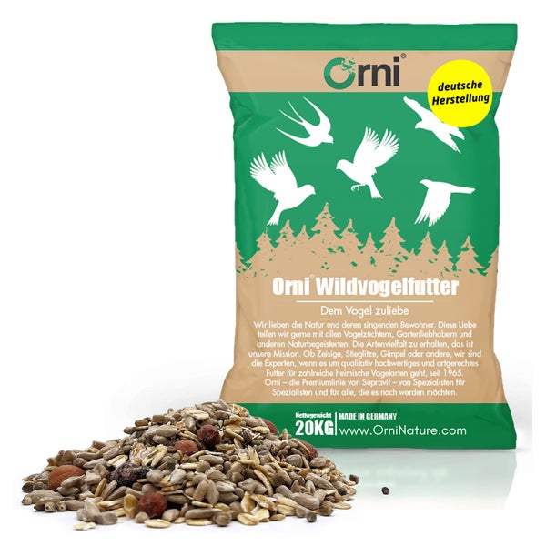 Orni Premium Streufutter Schalenlos 20kg 20 kg