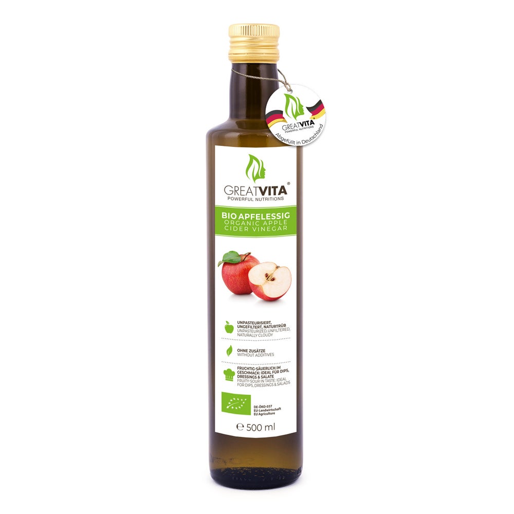 GreatVita Bio Apfelessig 500 ml