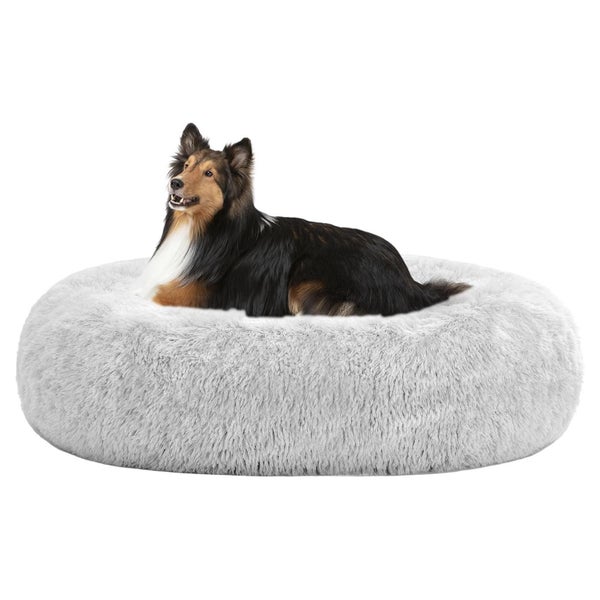 Hundebett orthopädisches rund Donut L 80 x B 80 x H 20 cm He 1 St