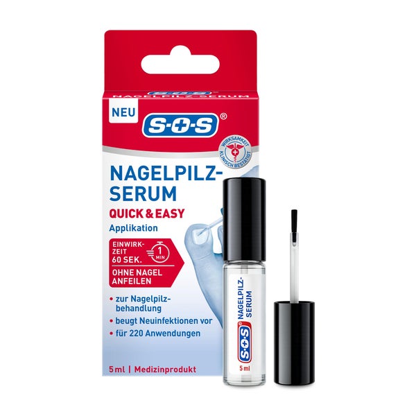 SOS Nagelpilz-Serum | schnell & ohne Anfeilen 5 ml