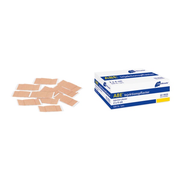 Meditrade ABE Injektionspflaster 2 x 4 cm 500 P
