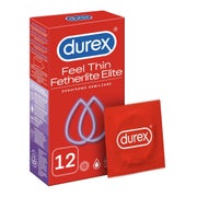 Durex Feel Thin Extra Lubricated Kondome 12 Stück 0,051 kg