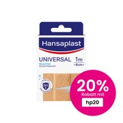 Produktabbildung: Hansaplast Universal 1mx6cm 1 St