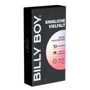 Produktabbildung: Sinnliche Vielfalt – 10 gemischte Kondome, Farben und Düfte (10 Kondome) 10 St