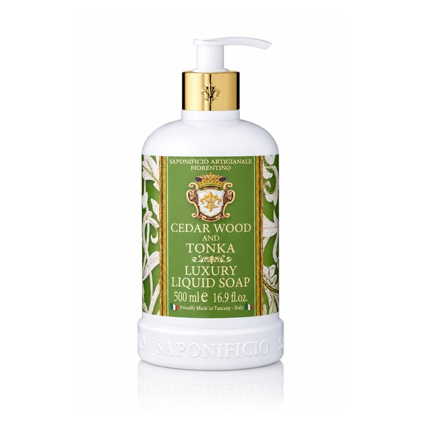 Saponificio Artigianale Fiorentino Flüssigseife Cedar Wood & Tonka 500 ml