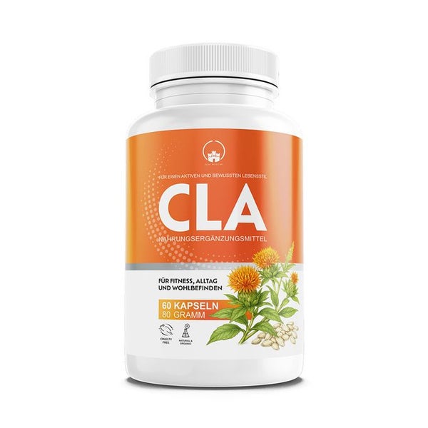 Saint Nutrition CLA Kapseln 2000mg | Natürliche Zutaten | mit Linolsäure | Hochdosiert 80 g