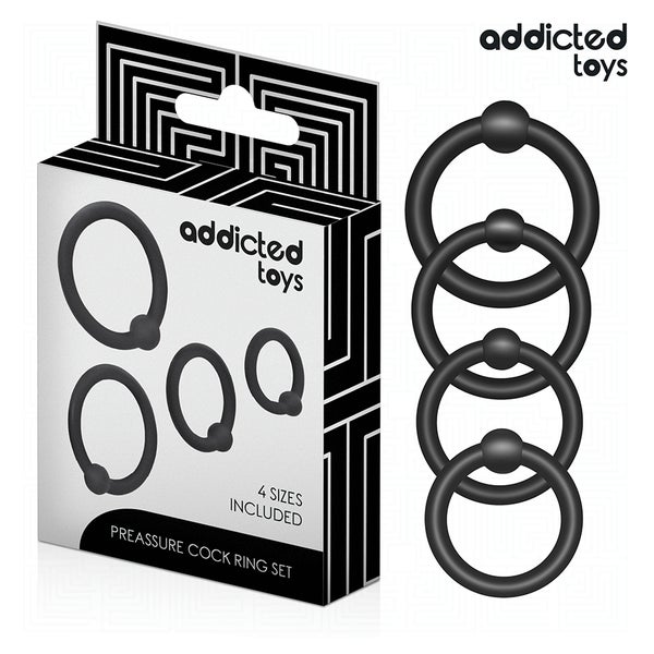 Addicted Toys - Penisringe aus Silikon 1 St