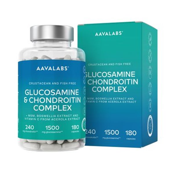 Aavalabs Gelenk Komplex Glucosamin & MSM, 180 Kapseln 180 St
