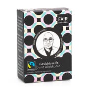 FAIR SQUARED Gesichtseife mit Aktivkohle 1 x 80 g 80 g