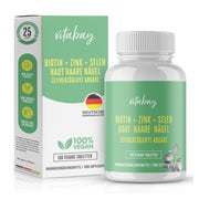 Vitabay Biotin 10 mg Depot + Selen 110 mcg + Zink 10 mg 180 St